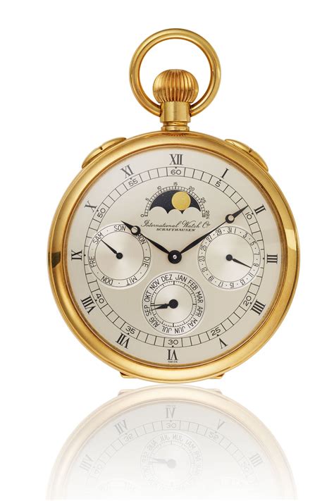 iwc 1970 perpetual calendar pocket watch|perpetual calendar moon phase watch.